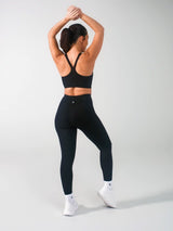 Thumbnail 5 of Airbrush Sports Bra - Onyx Black, 5 of 5