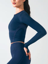 Thumbnail 5 of Storm Waist Top - Baked Blue, 5 of 13