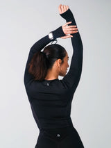 Thumbnail 3 of *PREORDER* Storm Waist Top - Onyx Black, 3 of 5