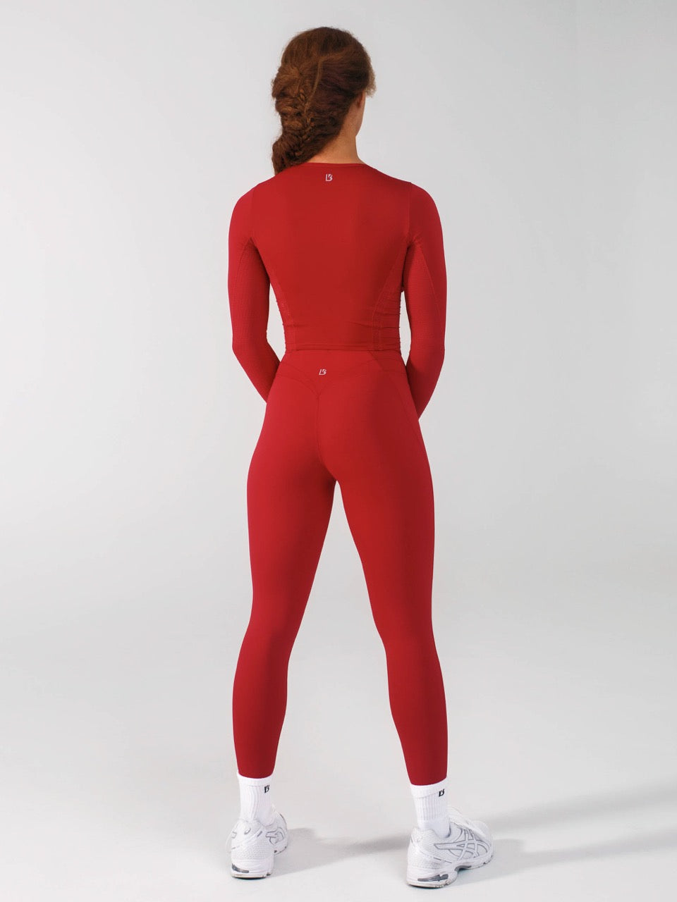 Storm Waist Top - Lipstick Red