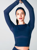 Thumbnail 11 of *PREORDER* Storm Waist Top - Baked Blue, 11 of 13