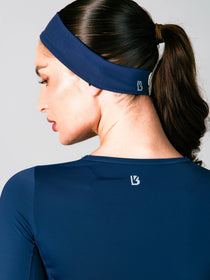 Airbrush Headband - Baked Blue