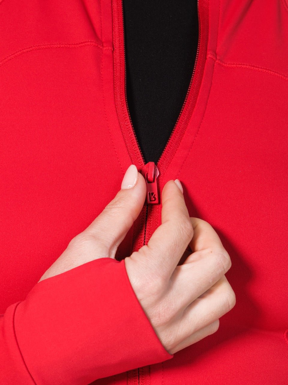 Phantom Hip Jacket - Lipstick Red