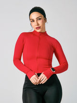 Thumbnail 6 of Phantom Hip Jacket - Lipstick Red, 6 of 7