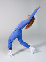 Thumbnail 4 of Halo Long Sleeve Hip Tee - Azul, 4 of 7