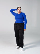 Thumbnail 2 of Halo Long Sleeve Hip Tee - Rio Blue, 2 of 5