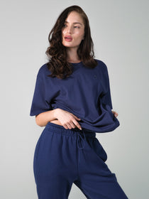 Essential Short Sleeve Tee - Baked Blue