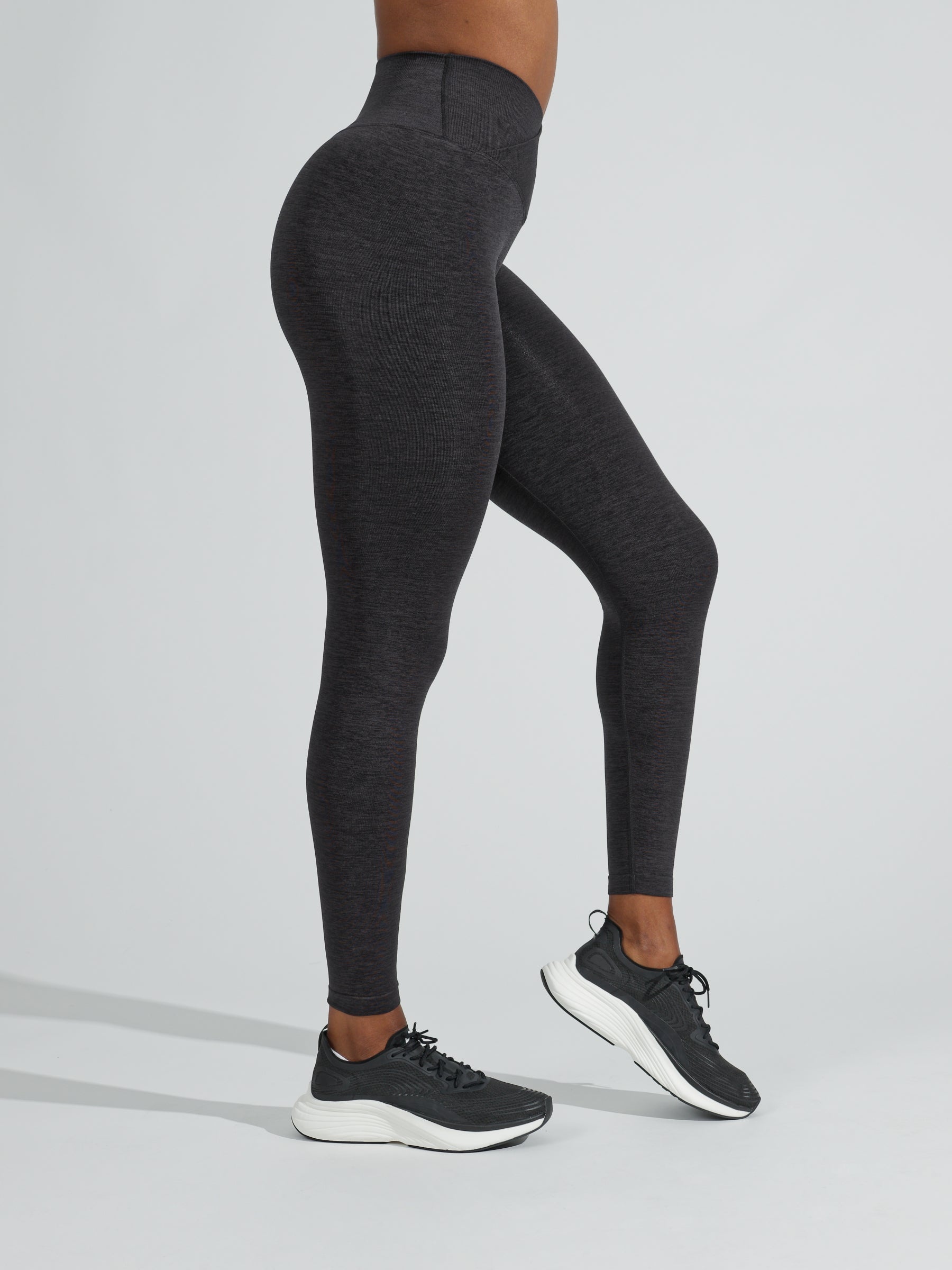 Snatched Seamless Legging - Charcoal