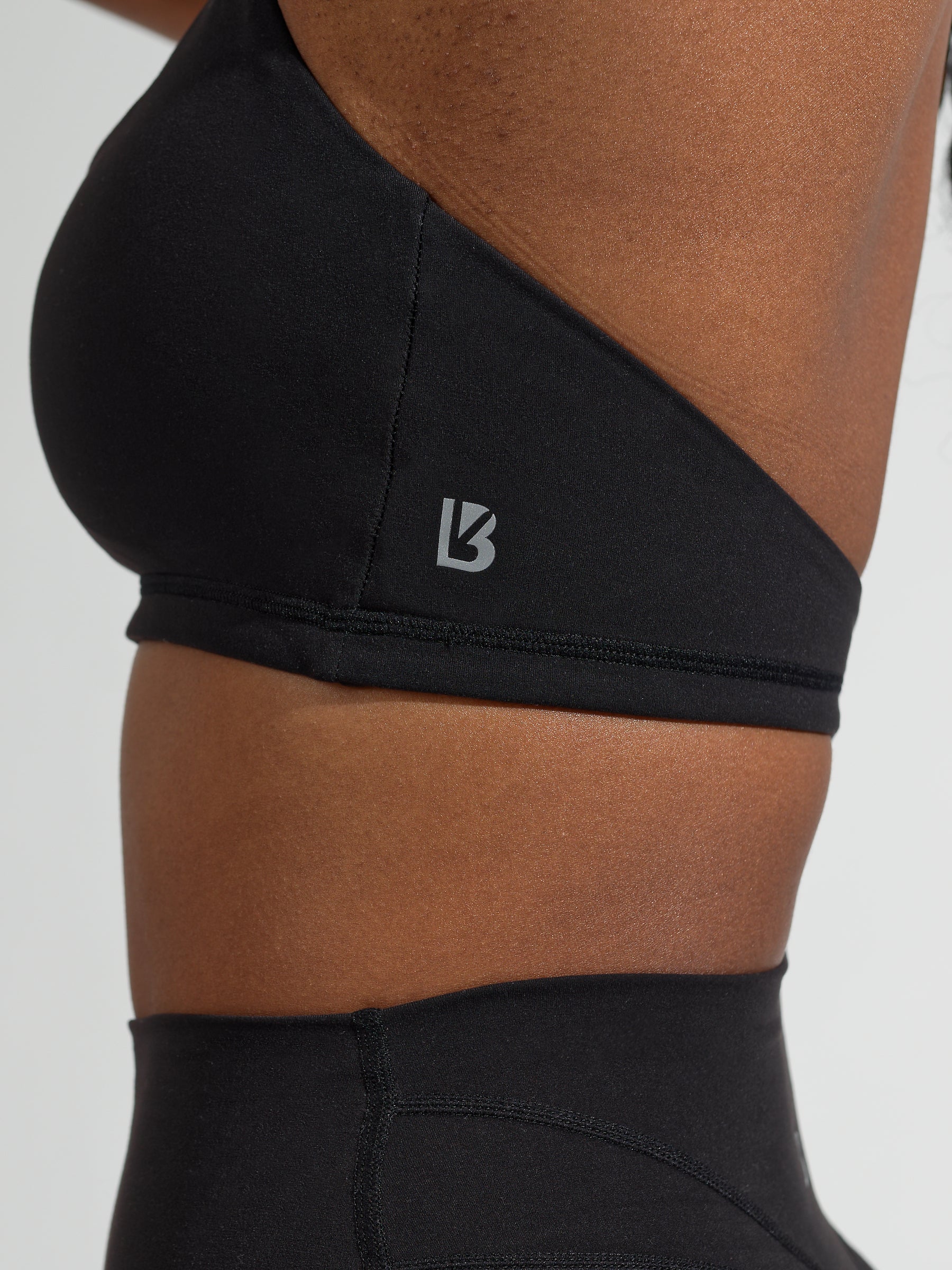 Revolution Halter Sports Bra - Onyx Black
