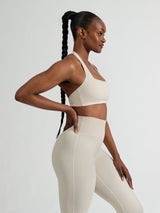 Thumbnail 3 of Revolution Halter Sports Bra - Stardust, 3 of 7