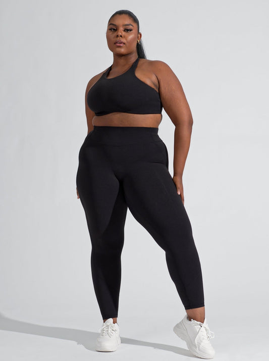 Curve Sports Bra - Onyx Black