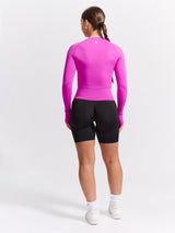 Thumbnail 4 of Seamless Long Sleeve Baby Tee - Pop Rocks, 4 of 6