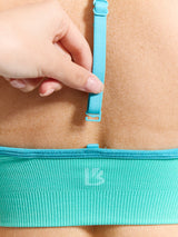Thumbnail 6 of Halter Seamless Sports Bra - Playa Ombre, 6 of 6
