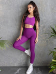 Miracle Seamless Legging - Grape Juice