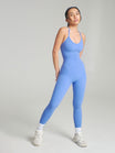 Poshknit Scrunch Bodysuit - Azul