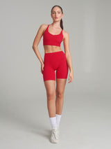 Thumbnail 3 of Poshknit Sports Bra - Lipstick Red, 3 of 3