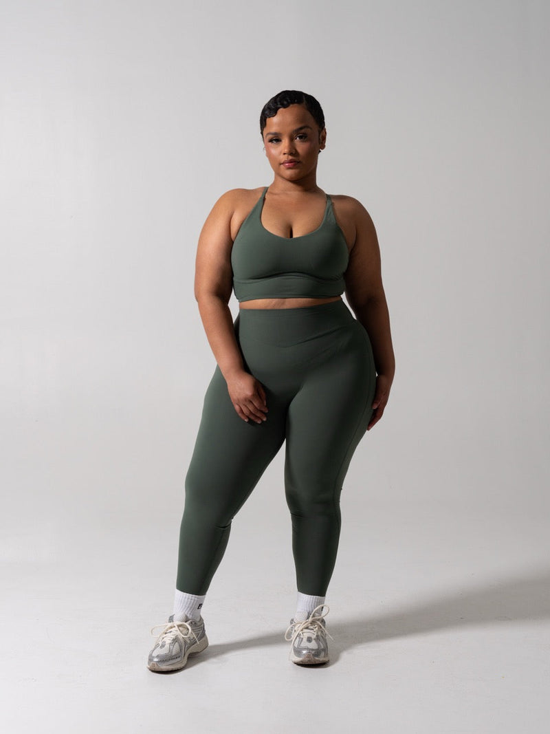 Poshknit Sports Bra - Limon Pepino