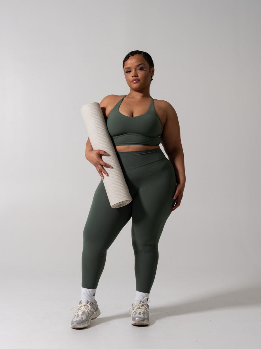 Poshknit Aggressive Scrunch Legging - Limon Pepino
