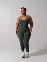 Thumbnail 2 of Poshknit Waist Tank - Limon Pepino, 2 of 7