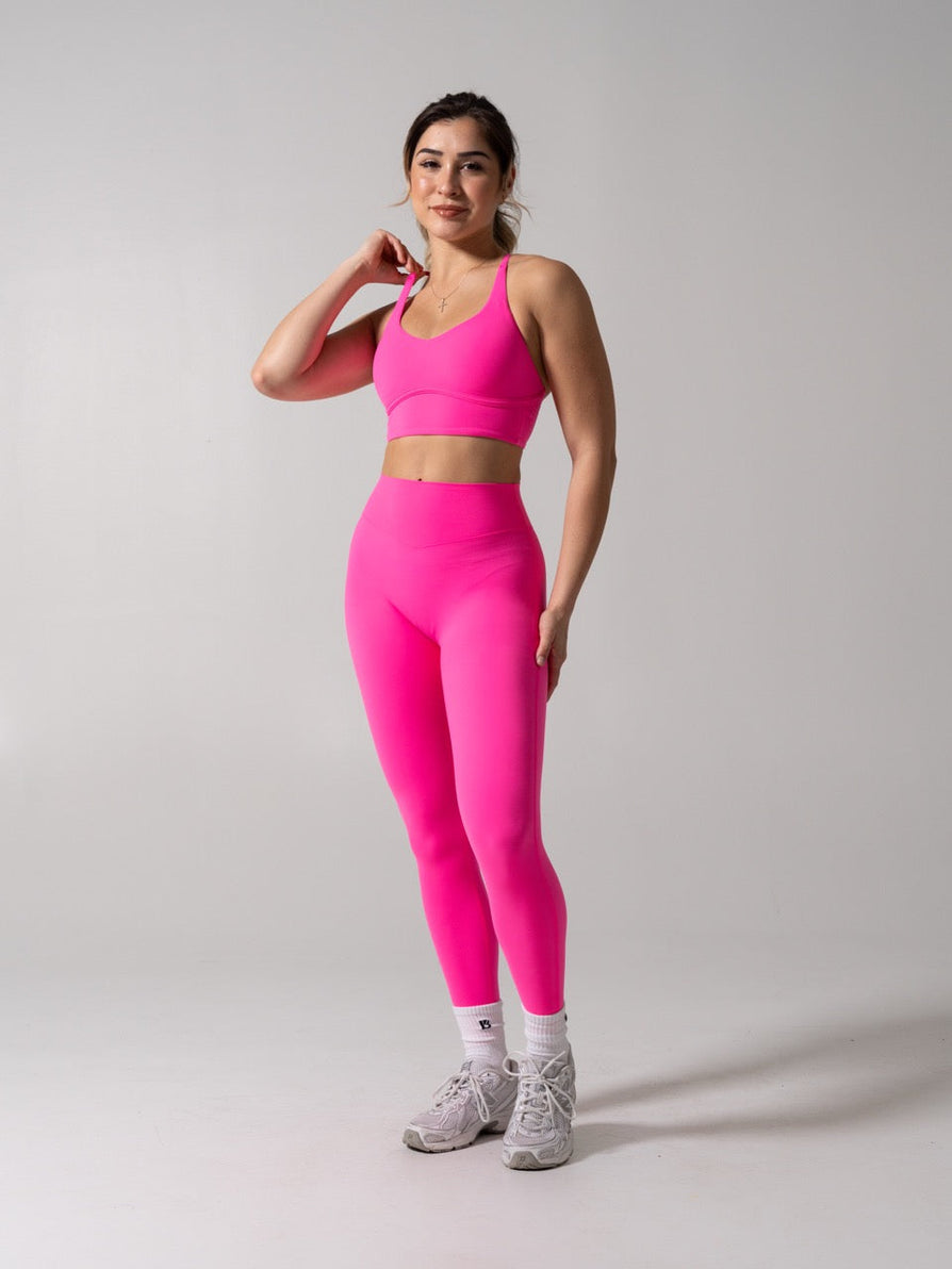 Poshknit Sports Bra - Hot Mess