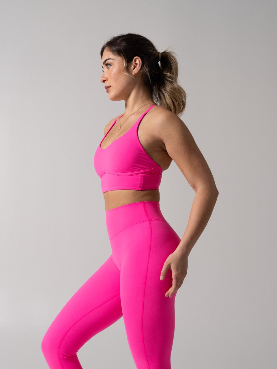 Poshknit Sports Bra - Hot Mess