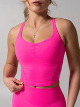 Thumbnail 1 of Poshknit Waist Tank - Hot Mess, 1 of 7
