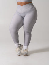 Thumbnail 4 of Siren Scrunch Legging - Platinum, 4 of 7