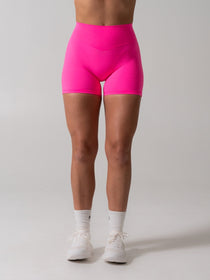 Poshknit Aggressive Scrunch Short 5" - Hot Mess