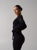 Thumbnail 6 of Ballet Wrap - Onyx Black, 6 of 11