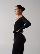 Thumbnail 7 of Ballet Wrap - Onyx Black, 7 of 11