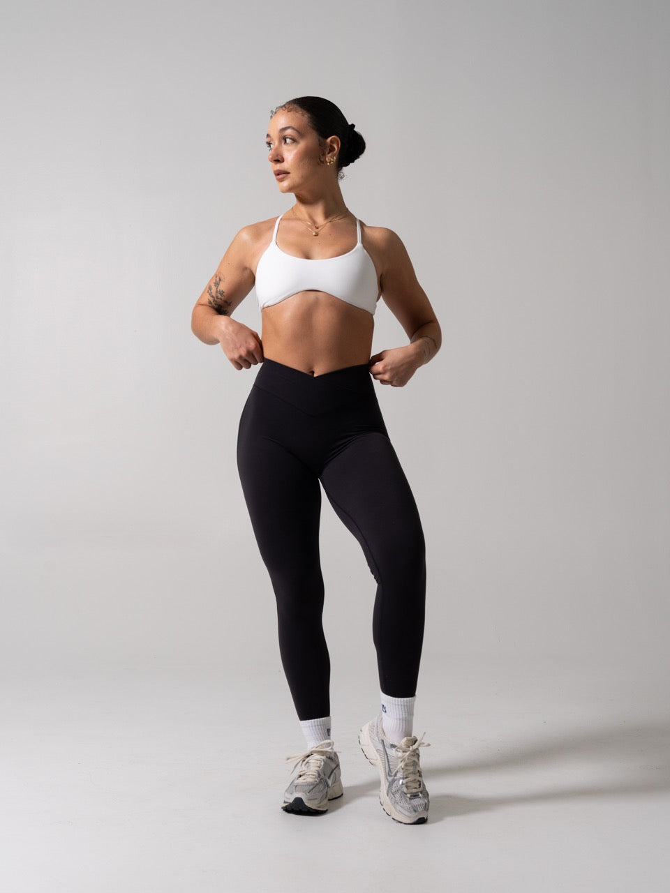 Siren Scrunch Legging - Onyx Black