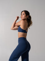 Thumbnail 5 of Barre Sports Bra - Baked Blue, 5 of 8