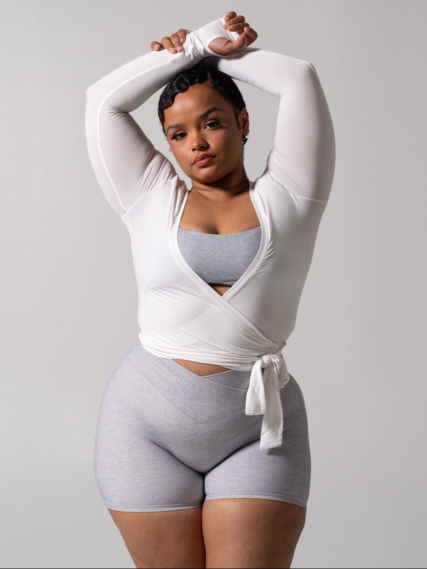 Ballet Wrap - White