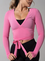 Thumbnail 1 of Ballet Wrap - Pink Vibes, 1 of 10