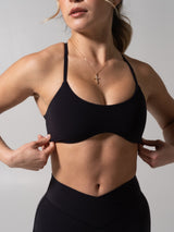 Thumbnail 8 of Barre Sports Bra - Onyx Black, 8 of 8
