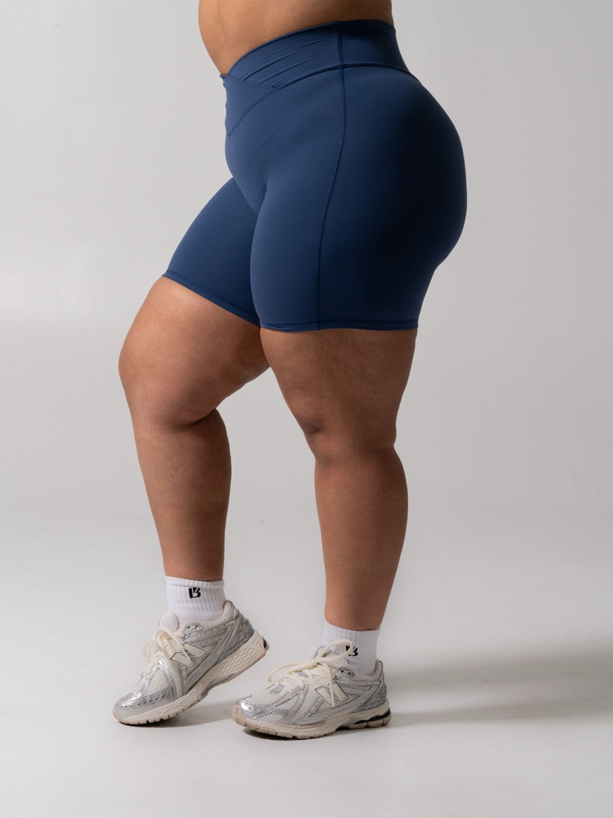 Siren Scrunch Short 7" - Baked Blue