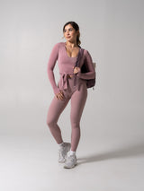 Thumbnail 3 of Siren Scrunch Legging - Rose Water, 3 of 5
