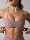 Barre Sports Bra - Rose Water