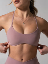Thumbnail 1 of Barre Sports Bra - Rose Water, 1 of 7