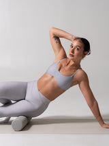 Thumbnail 2 of Barre Sports Bra - Platinum, 2 of 8