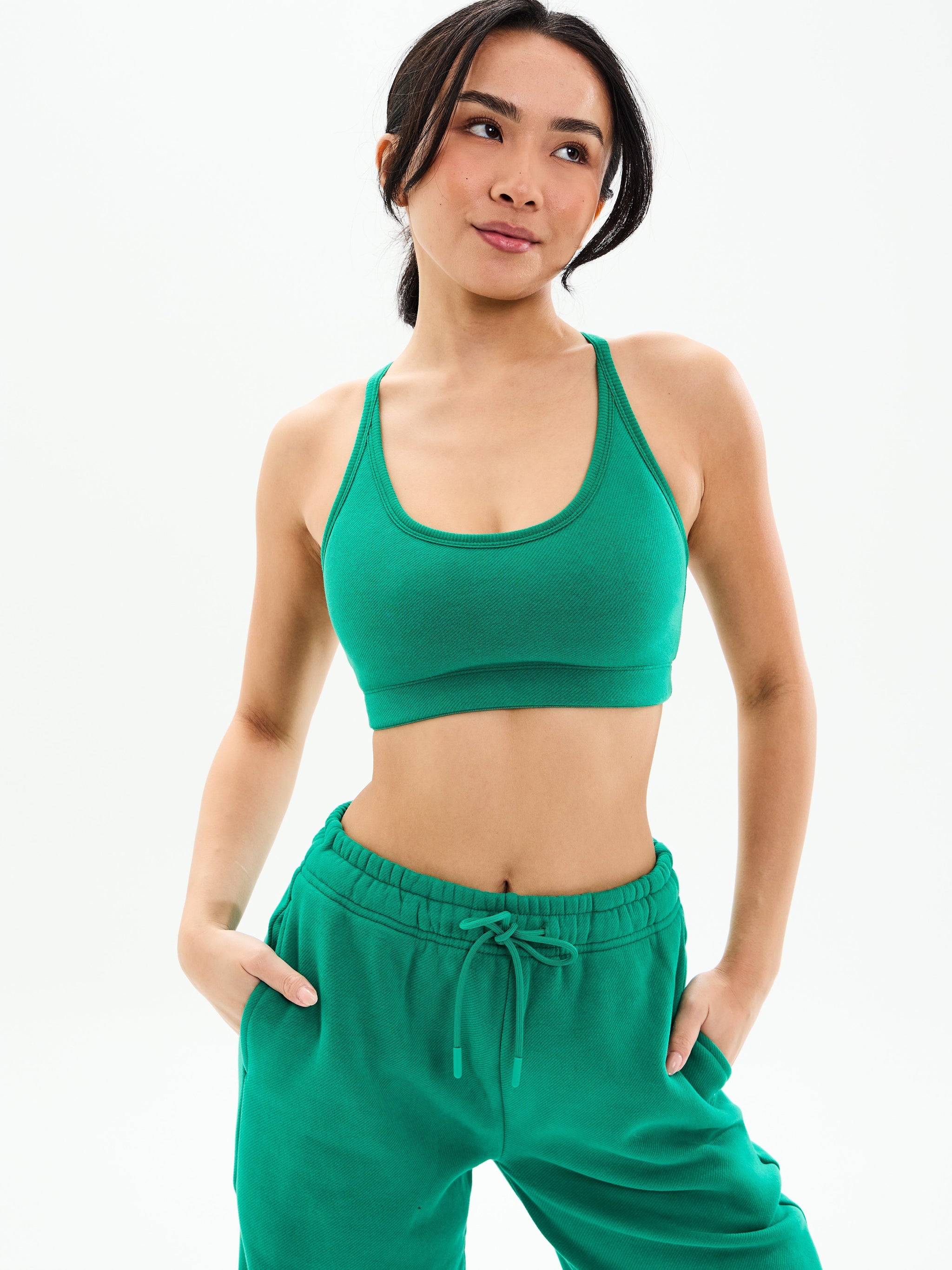 Plush Fleece Bralette - Lucky Charm