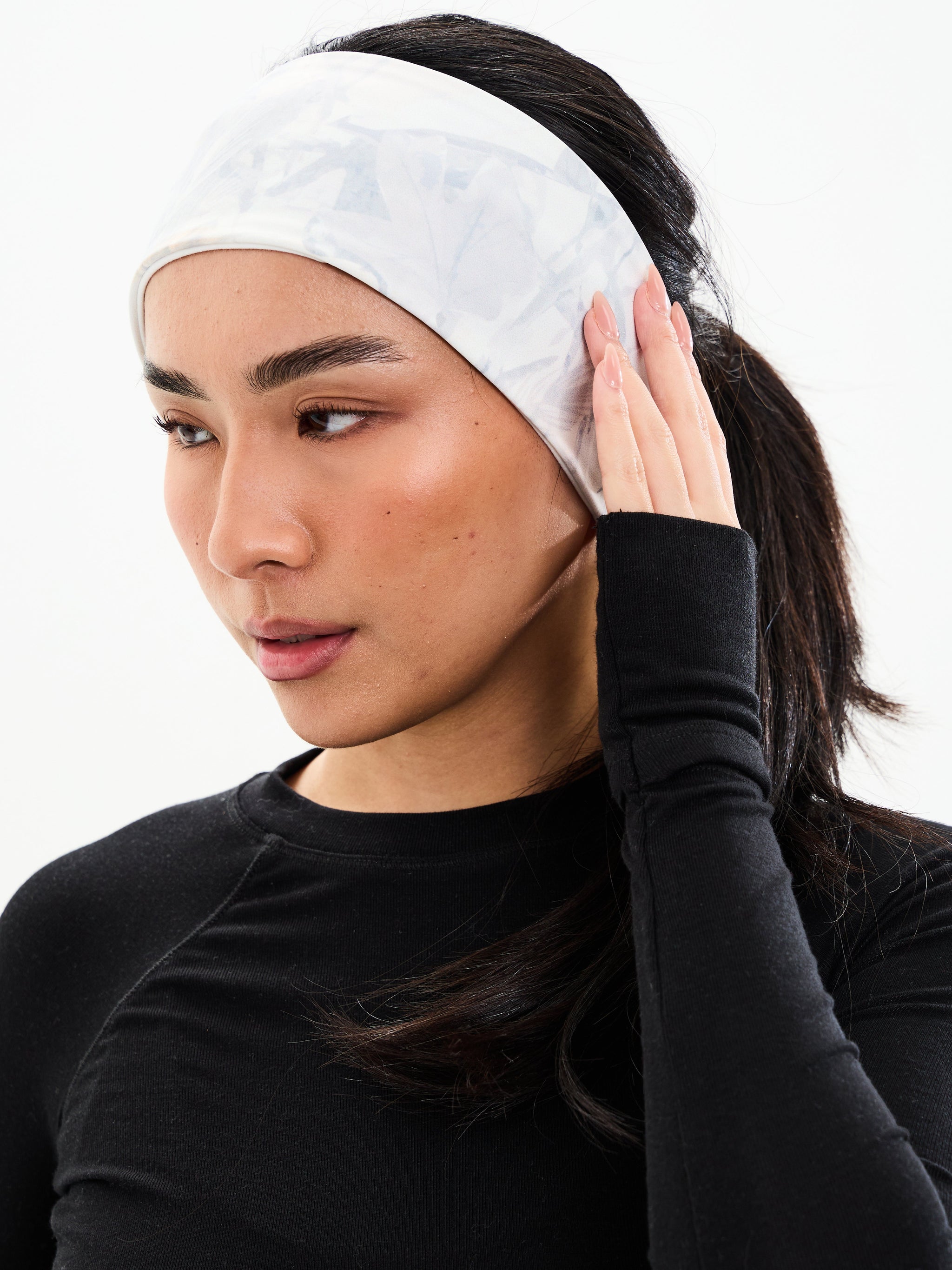 Colorado Fleece Headband - Snow Camo