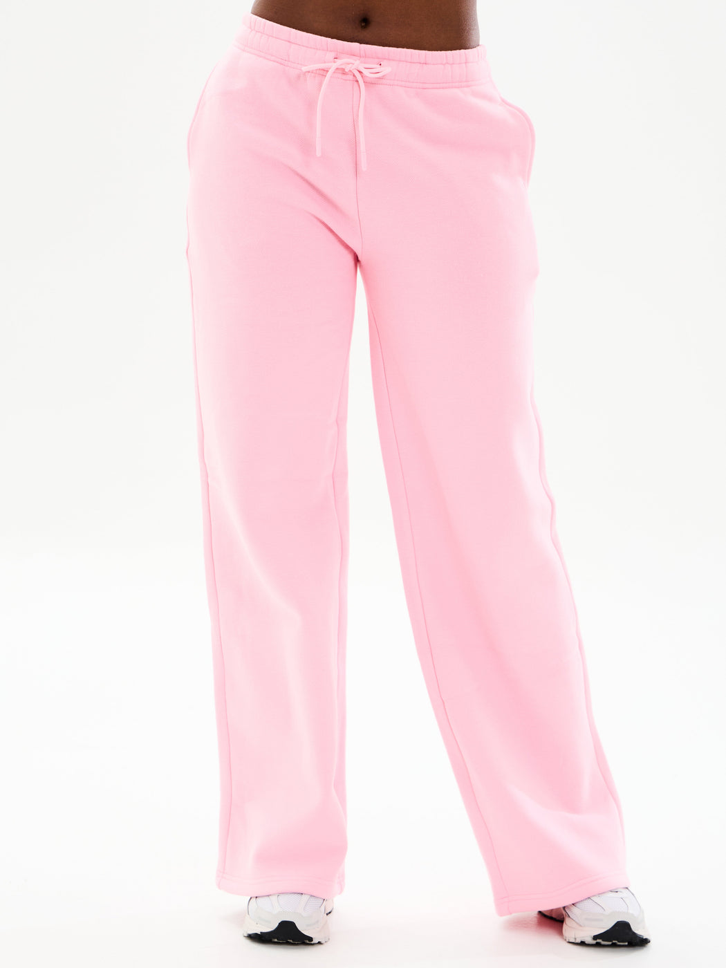 Plush Fleece Straight Leg Sweat Pant - Plastic Pink