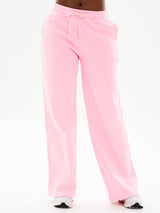 Thumbnail 2 of Plush Fleece Straight Leg Sweat Pant - Plastic Pink, 2 of 6