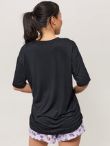 Thumbnail 4 of **PREORDER** Pajama Tee Shirt - Black, 4 of 5
