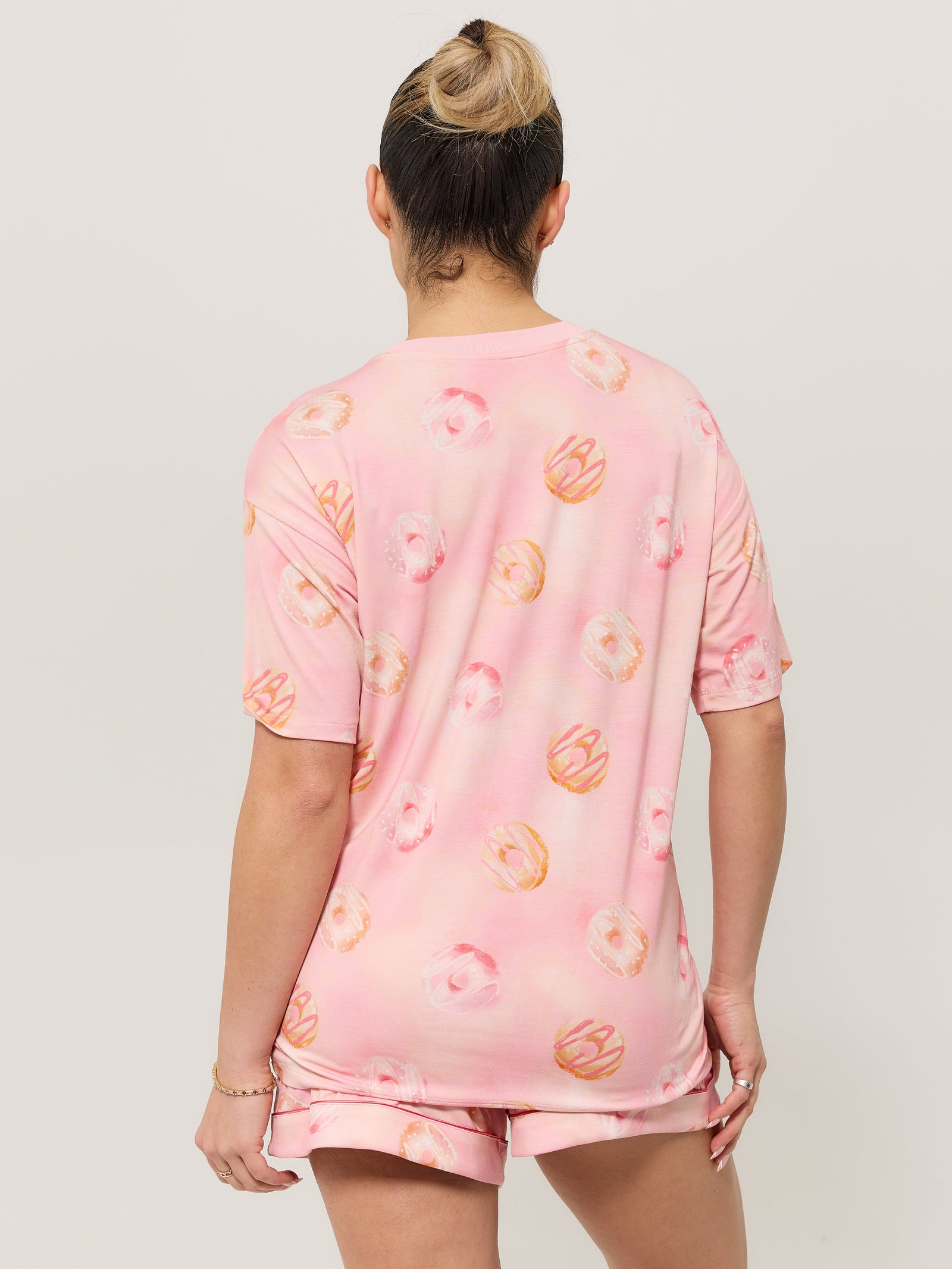 **PREORDER** Pajama Tee Shirt - Donut Print