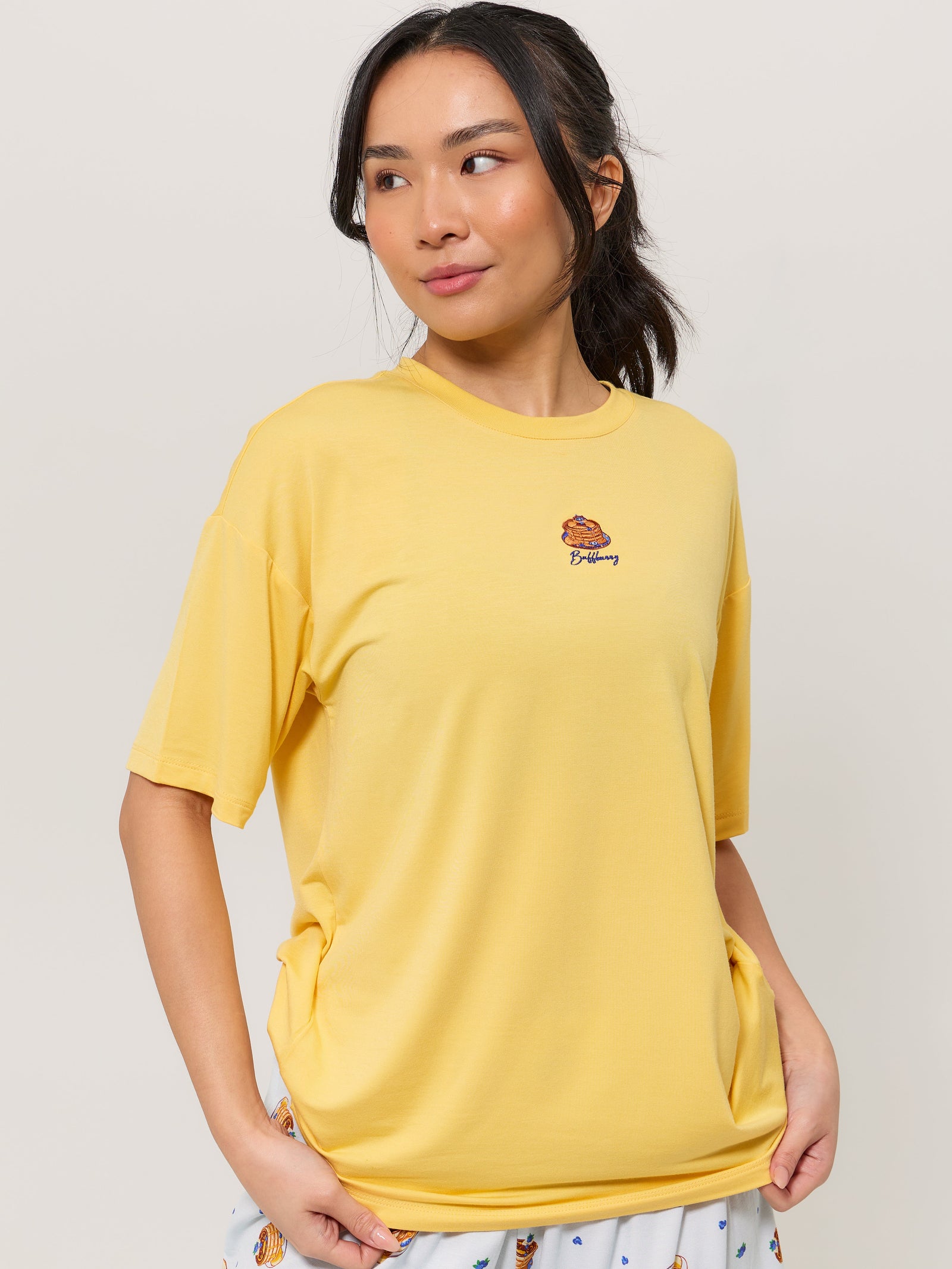 **PREORDER** Pajama Tee Shirt - Yellow