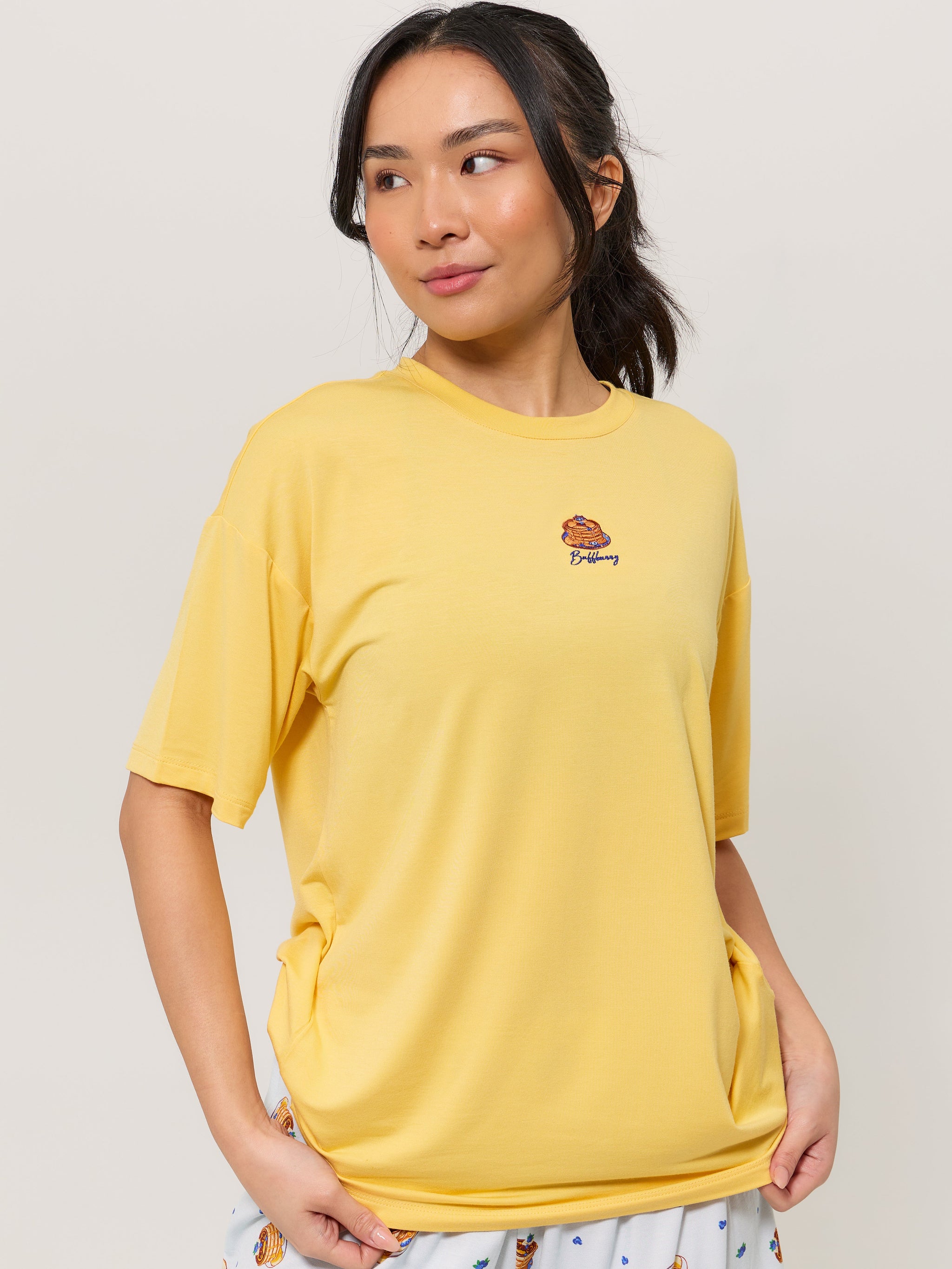 **PREORDER** Pajama Tee Shirt - Yellow
