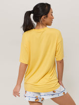 Thumbnail 3 of **PREORDER** Pajama Tee Shirt - Yellow, 3 of 5