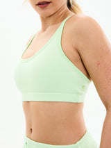 Thumbnail 5 of Plush Fleece Bralette - Honeydew, 5 of 5